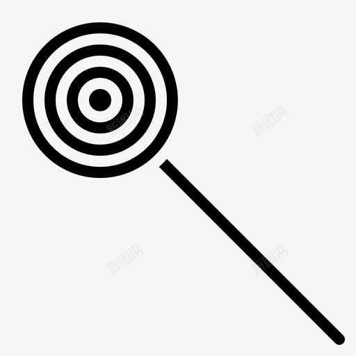 甜的面包房的美味的图标svg_新图网 https://ixintu.com 卷的 固体 甜的 美味 面包房 饿的