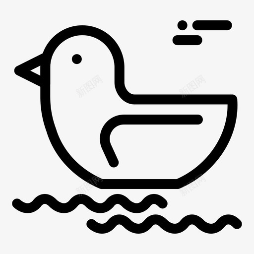 duck加拿大river图标svg_新图网 https://ixintu.com duck river 加拿大