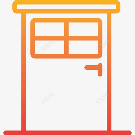 门结构8坡度图标svg_新图网 https://ixintu.com 坡度 结构