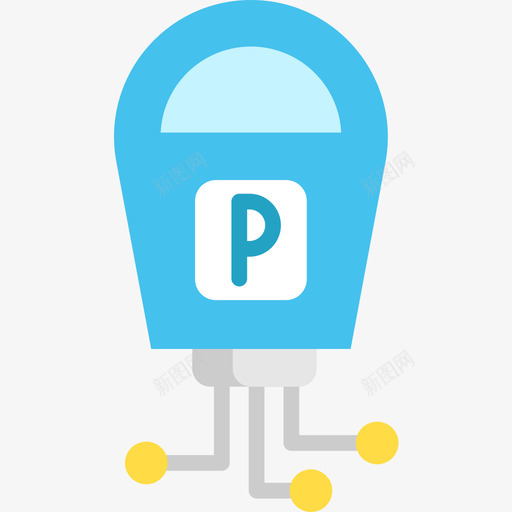 停车收费表智能城市4公寓图标svg_新图网 https://ixintu.com 停车 公寓 城市 收费 智能