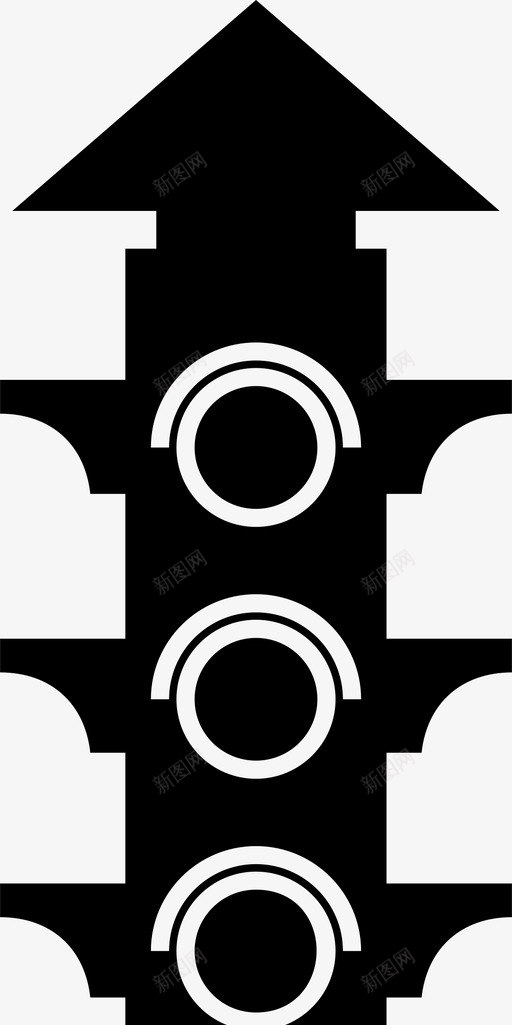 红绿灯道路交通图标svg_新图网 https://ixintu.com 红绿灯 道路交通