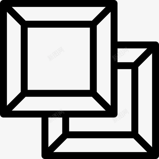 垫子体操直线图标svg_新图网 https://ixintu.com 体操 垫子 直线