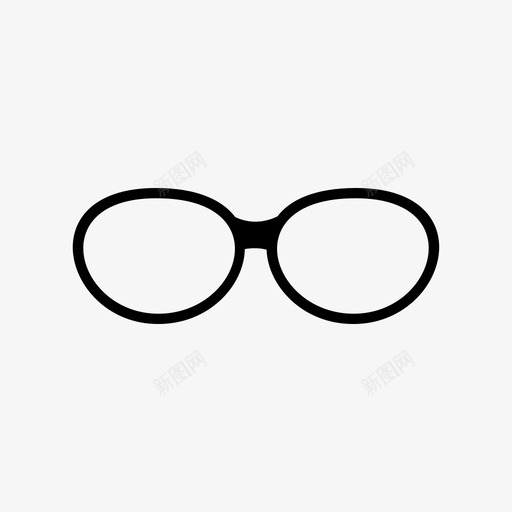 太阳镜时装镜片图标svg_新图网 https://ixintu.com 墨镜 太阳镜 时装 镜片