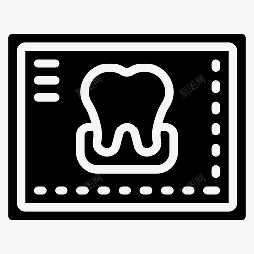 医用牙x光片牙医文件图标svg_新图网 https://ixintu.com 医用牙x光片 文件 牙医 牙齿