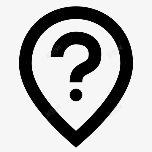 pin问题gui地图图标svg_新图网 https://ixintu.com gui pin 地图 问题