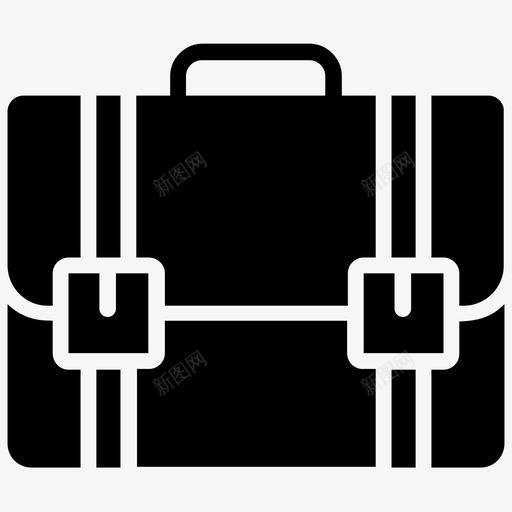 公文包文件包搜索引擎优化网页字形图标svg_新图网 https://ixintu.com 优化 公文包 图标 字形 搜索引擎 文件包 网页