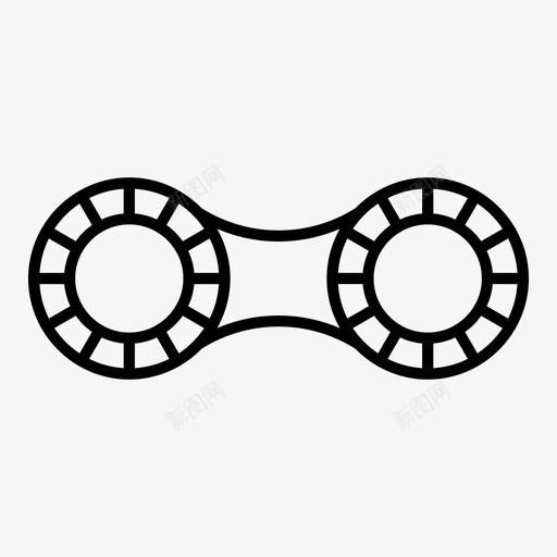 接触病例医疗验光图标svg_新图网 https://ixintu.com 医疗 接触病例 视力护理 验光