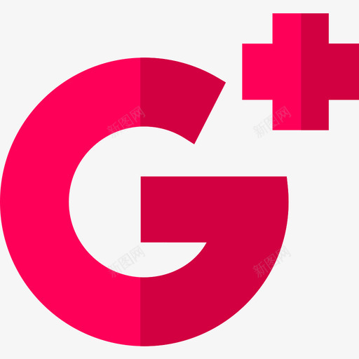 GooglePlus社交媒体55扁平图标svg_新图网 https://ixintu.com Google Plus 媒体 扁平 社交