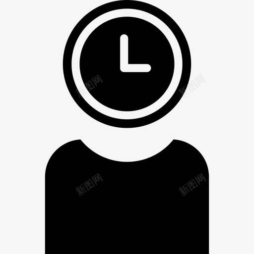 生产力时间管理47可靠图标svg_新图网 https://ixintu.com 可靠 时间管理 生产力