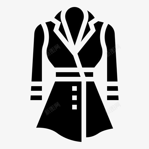 外套衣服夹克图标svg_新图网 https://ixintu.com 图案 外套 夹克 衣服