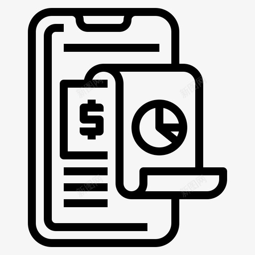 费用分析财务图标svg_新图网 https://ixintu.com 分析 图表 财务 费用 资金 金融科技