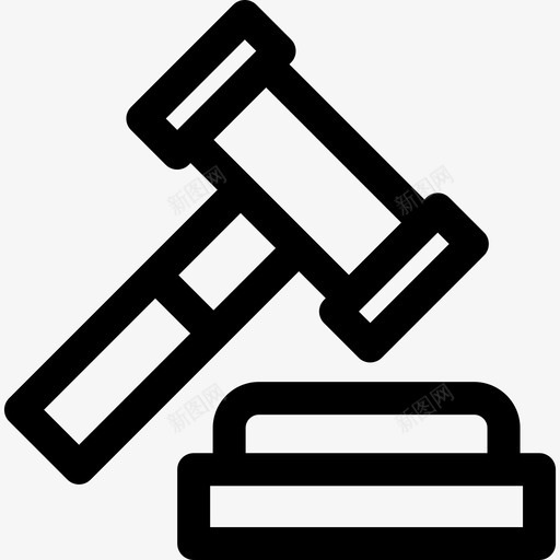 判决犯罪调查33直系图标svg_新图网 https://ixintu.com 判决 犯罪调查33 直系