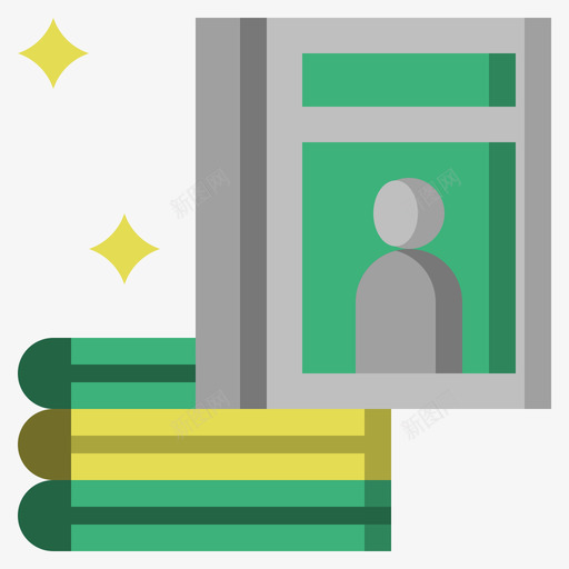 页面新杂志平面图标svg_新图网 https://ixintu.com 平面 新杂志 页面设计