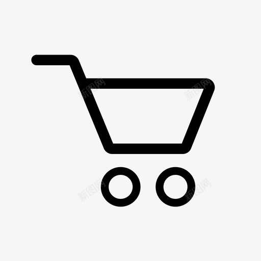 购物车商业网上商店图标svg_新图网 https://ixintu.com 商业 商店 网上商店 购物 购物车 超市