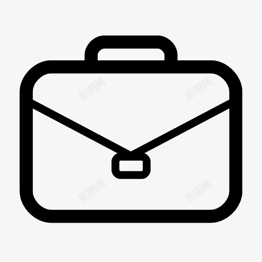 档案公文包职业图标svg_新图网 https://ixintu.com 公文包 工作 文件 文字 档案 职业