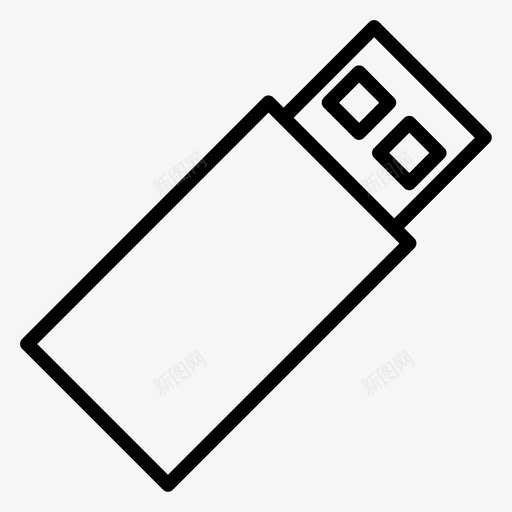 U盘闪存盘内存图标svg_新图网 https://ixintu.com U盘 内存 硬件线 闪存盘