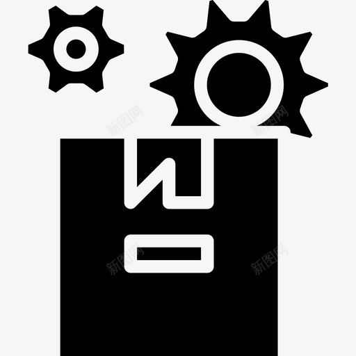 齿轮输送50实心图标svg_新图网 https://ixintu.com 实心 输送50 齿轮
