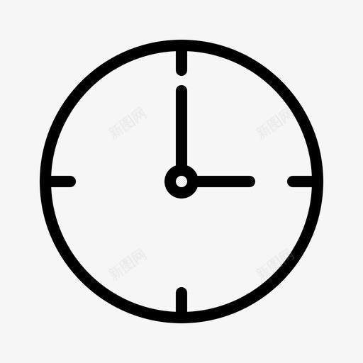时钟闹钟移动图标svg_新图网 https://ixintu.com 时钟 时间 用户界面 移动 移动用户界面轮廓 闹钟