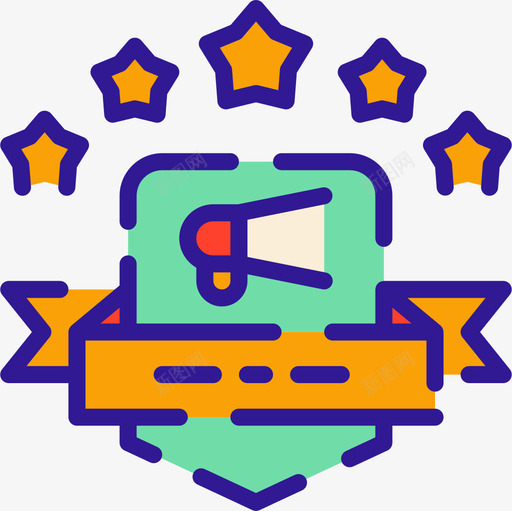 广告广告31线性颜色图标svg_新图网 https://ixintu.com 广告 线性 颜色