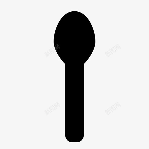 勺子吃的食物图标svg_新图网 https://ixintu.com 勺子 厨房 吃的 食物 食物和饮料字形 餐厅