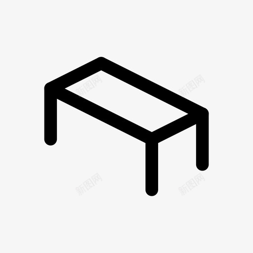 咖啡桌晚餐吃饭图标svg_新图网 https://ixintu.com 吃饭 咖啡桌 家具 带圆盖的直线 晚餐