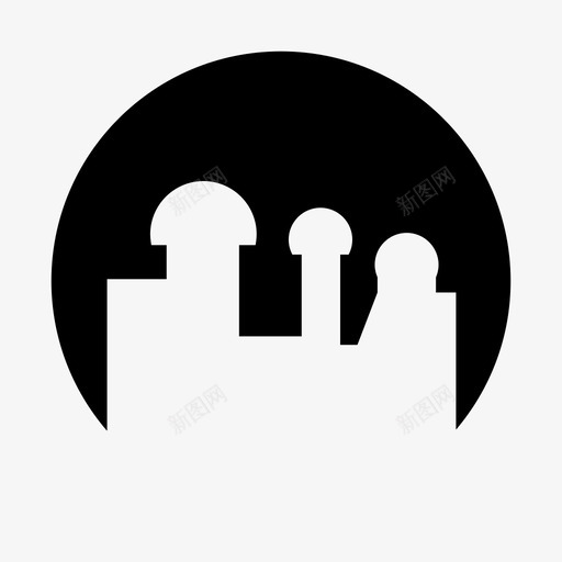 城市城市的形状图标svg_新图网 https://ixintu.com 城市 形状