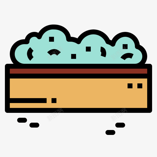 衬套火车站9线颜色图标svg_新图网 https://ixintu.com 火车站 衬套 颜色