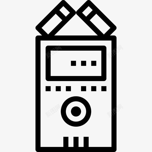 录音员5号侦探直系人图标svg_新图网 https://ixintu.com 5号 侦探 录音员 直系 系人