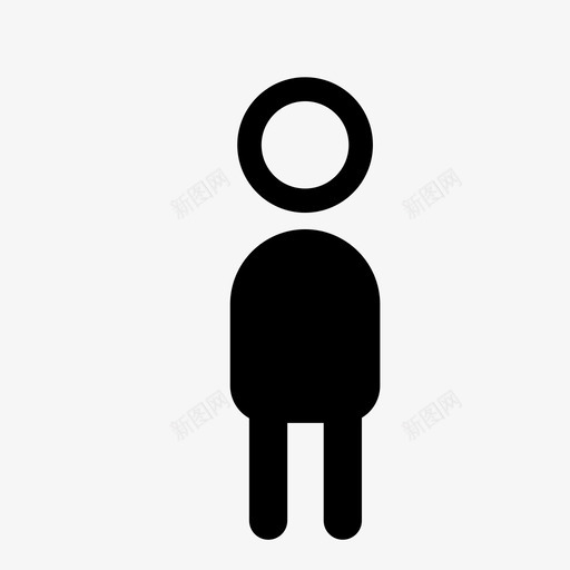 男人浴室洗手间图标svg_新图网 https://ixintu.com 厕所 标牌 洗手间 浴室 男人
