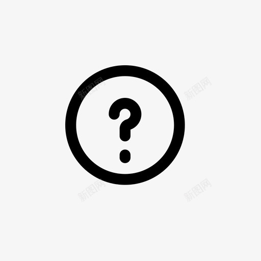 帮助帮助台信息图标svg_新图网 https://ixintu.com mini-ui-ux 信息 工具 帮助 提示 支持 问题