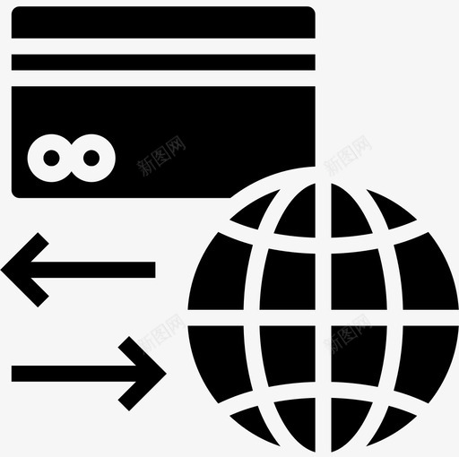信用卡电子商务105填充图标svg_新图网 https://ixintu.com 信用卡 填充 电子商务105