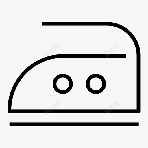 熨斗熨烫洗衣图标svg_新图网 https://ixintu.com 图标 洗衣 熨斗 熨烫 线路 酒店