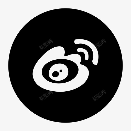 第三方-微博svg_新图网 https://ixintu.com 第三方-微博