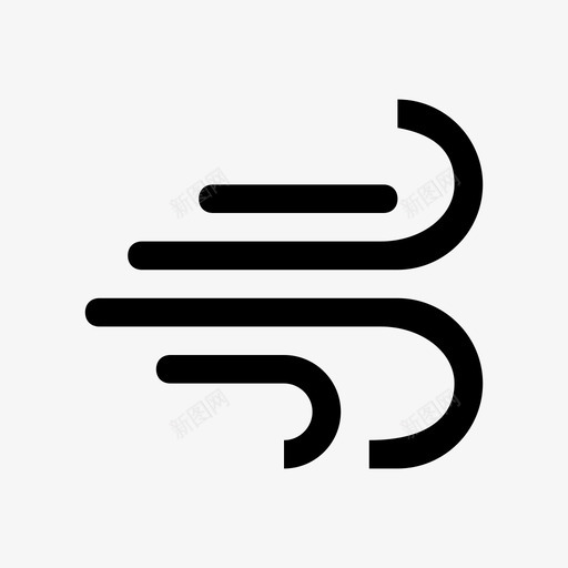 大风svg_新图网 https://ixintu.com 大风 icon100-200-48