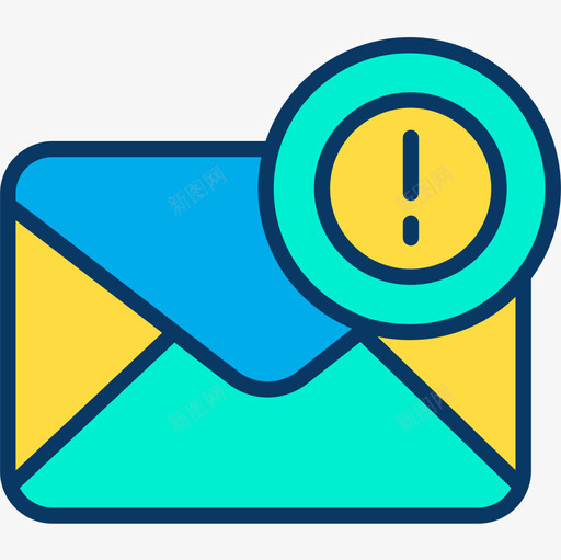 电子邮件网络安全11线性颜色图标svg_新图网 https://ixintu.com 电子邮件 线性 网络安全 颜色