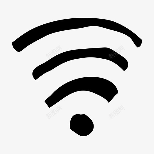 信号蜂窝网络图标svg_新图网 https://ixintu.com wifi 信号 图标 字形 技术 网络 蜂窝