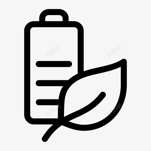 环保电池环保节能图标svg_新图网 https://ixintu.com 环保 环保电池 节能 随机12种介质