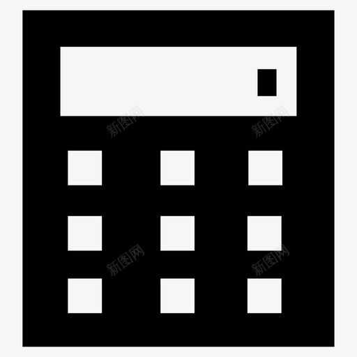 计算器M站svg_新图网 https://ixintu.com 计算器M站