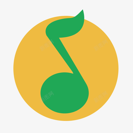 QQ音乐svg_新图网 https://ixintu.com QQ音乐 腾讯音乐logo