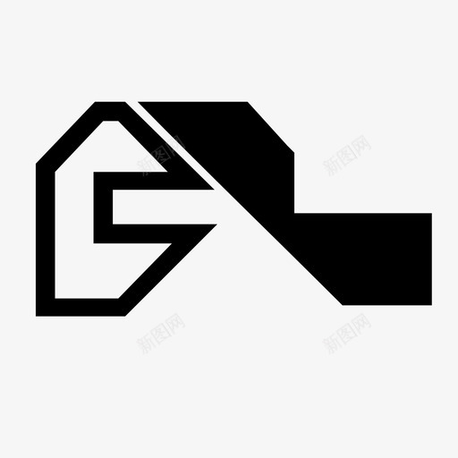 标志字符图标svg_新图网 https://ixintu.com 复古 字符 标志 符号 设计