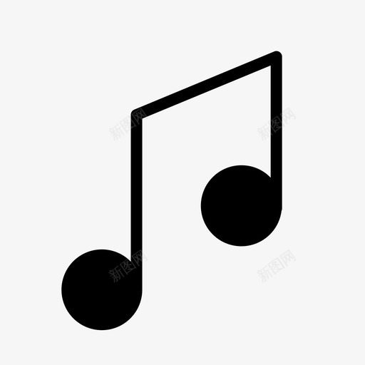音乐ui用户界面图标svg_新图网 https://ixintu.com ui ui字形图标 用户界面 音乐