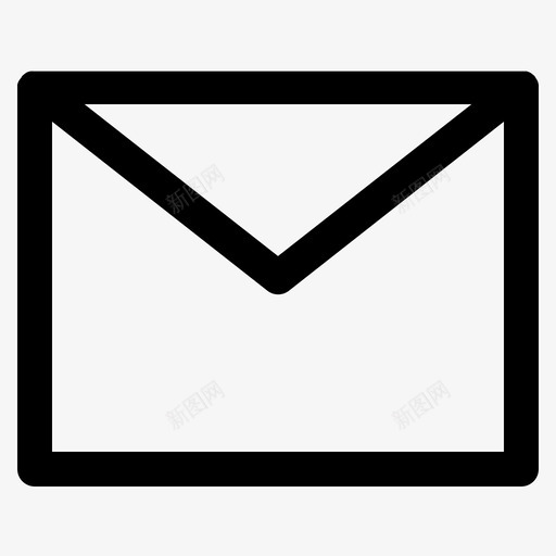 消息聊天电子邮件图标svg_新图网 https://ixintu.com 消息 用户界面 电子邮件 聊天