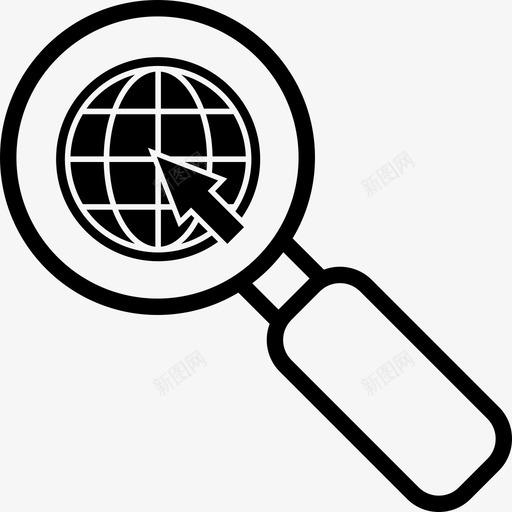 全球互联网全球网络全球搜索图标svg_新图网 https://ixintu.com 互联网 全球 全球网 搜索 网络
