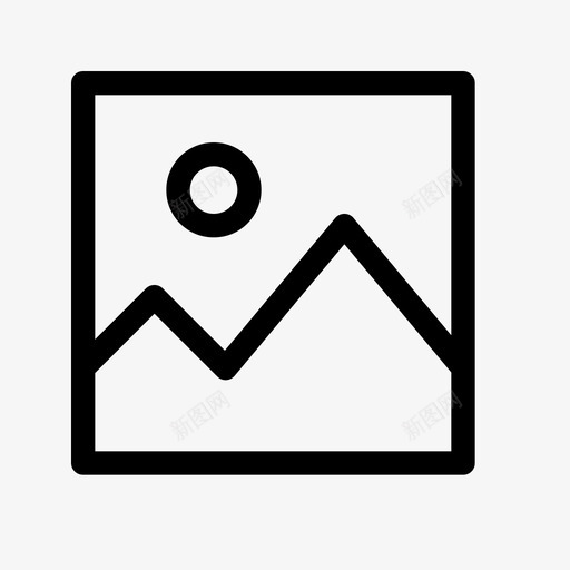 图像文件照片图标svg_新图网 https://ixintu.com 图像 图片 基本 文件 照片 用户界面 要素