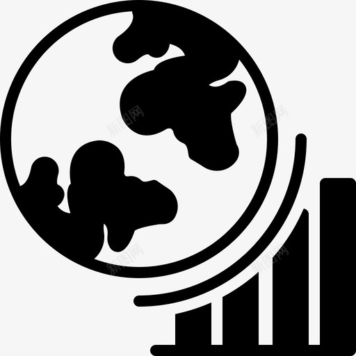 全球进步成就成长图标svg_新图网 https://ixintu.com 全球 成功 成就 成长 进步