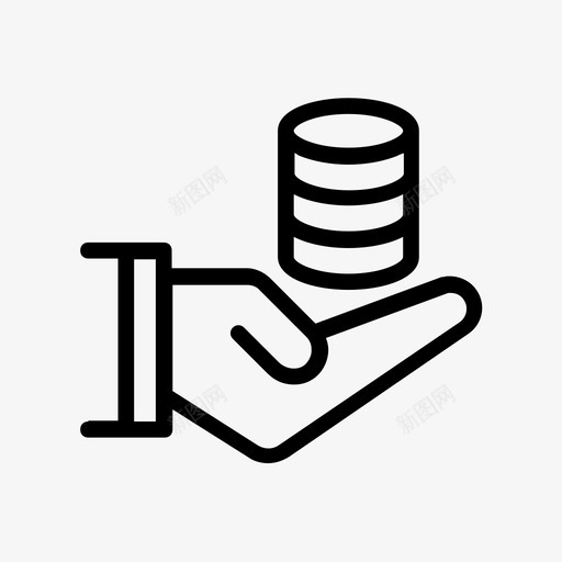 注意数据库保护图标svg_新图网 https://ixintu.com 保护 图标 安全 数据库 服务器 标志 标志符 注意 符号 行行 银行