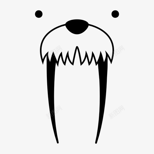 海狮动物海洋图标svg_新图网 https://ixintu.com 动物 海洋 海洋动物 海狮 海豹 象牙