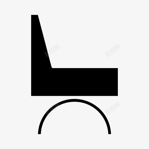 椅子家具休息图标svg_新图网 https://ixintu.com 休息 坐下 家具 座位 椅子
