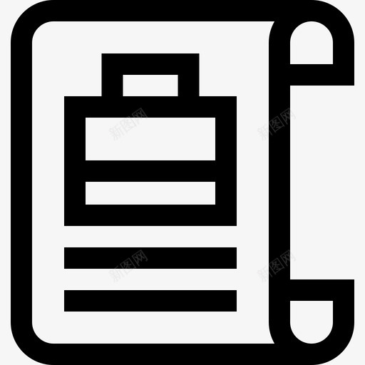 劳动法人力资源61线性图标svg_新图网 https://ixintu.com 人力资源 劳动法 线性