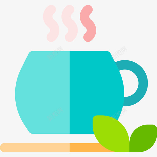 茶替代药物8平的图标svg_新图网 https://ixintu.com 平的 替代 药物